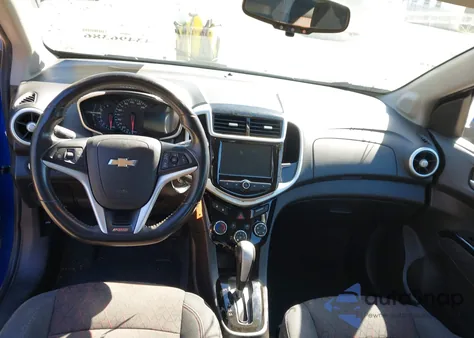 2017 Chevrolet Sonic Lt Auto from USA, damaged, VIN 1G1JD5SB3H4158513